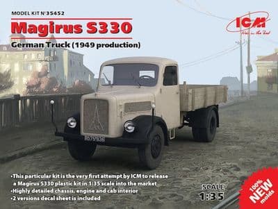 ICM35452 Magirus S330 German Truck (1949 production) (100% new moulds)