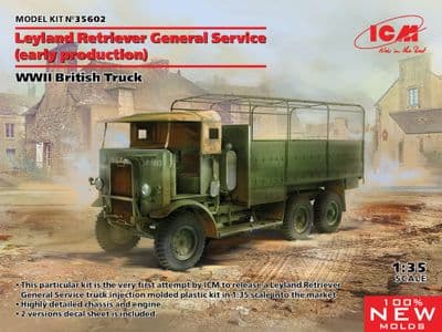 ICM35602   Leyland Retriever General Service WWII British truck (early war production )