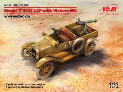 ICM35607  Model T 1917 LCP with Vickers MG, WWI ANZAC Car