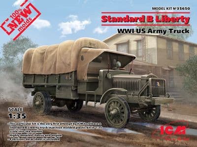 ICM35650 Standard B 'Liberty' WWI U.S. Army Truck (100% new molds)