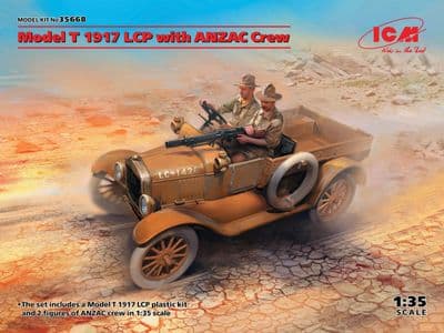 ICM35668   Model T 1917 LCP with ANZAC Crew