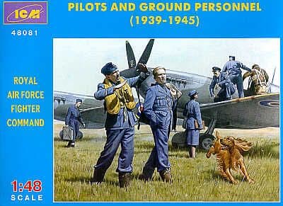 ICM48081 RAF Pilots and Ground Personnel 1939-1945