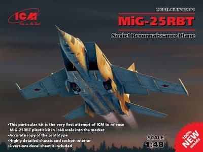 ICM48901 	Mikoyan MiG-25RBT Soviet Reconnaissance Plane (100% new moulds)
