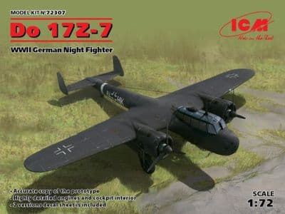 ICM72307 Dornier Do 17Z-7 WWII German Night Fighter
