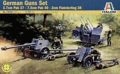 IT7026 German AA & AT Guns Set