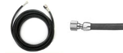 Iwata 3 metre braided hose 1/8 to 1/4 fittings