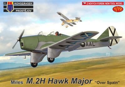 KPM72282  Miles M.2H Hawk Major 'Over Spain' new tool