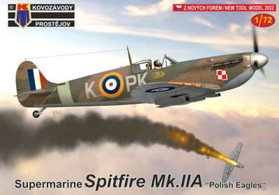 KPM72303  Supermarine Spitfire Mk.IIA 'Polish Eagles' re-tooled kit