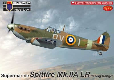 KPM72305  Supermarine Spitfire Mk.IIA LR 'Long Range' re-tooled kit