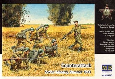 MB35063 'Counterattack' Soviet Infantry, Summer 1941