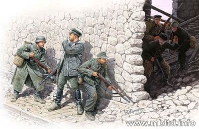 MB35071 Who's That? German Mountain Troops & Soviet Marines (6 Figure Set)
