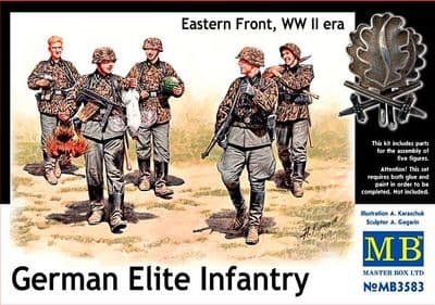 MB35083  German Elite Infantry, Eastern Front, WW II era