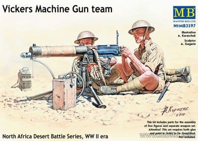 MB35097  Vickers Machine Gun Team
