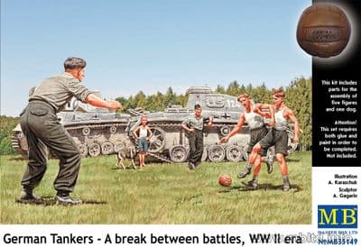 MB35149 German Tankers - A Break between battles