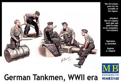 MB35160 German Tankmen, WWII era