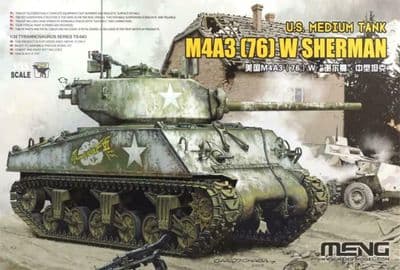 MNGTS043  US Medium Tank M4a3 (76) W