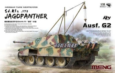 MNGTS047  Jagdpanther Ausf.G2 Sd.Kfz.173 with crane and engine