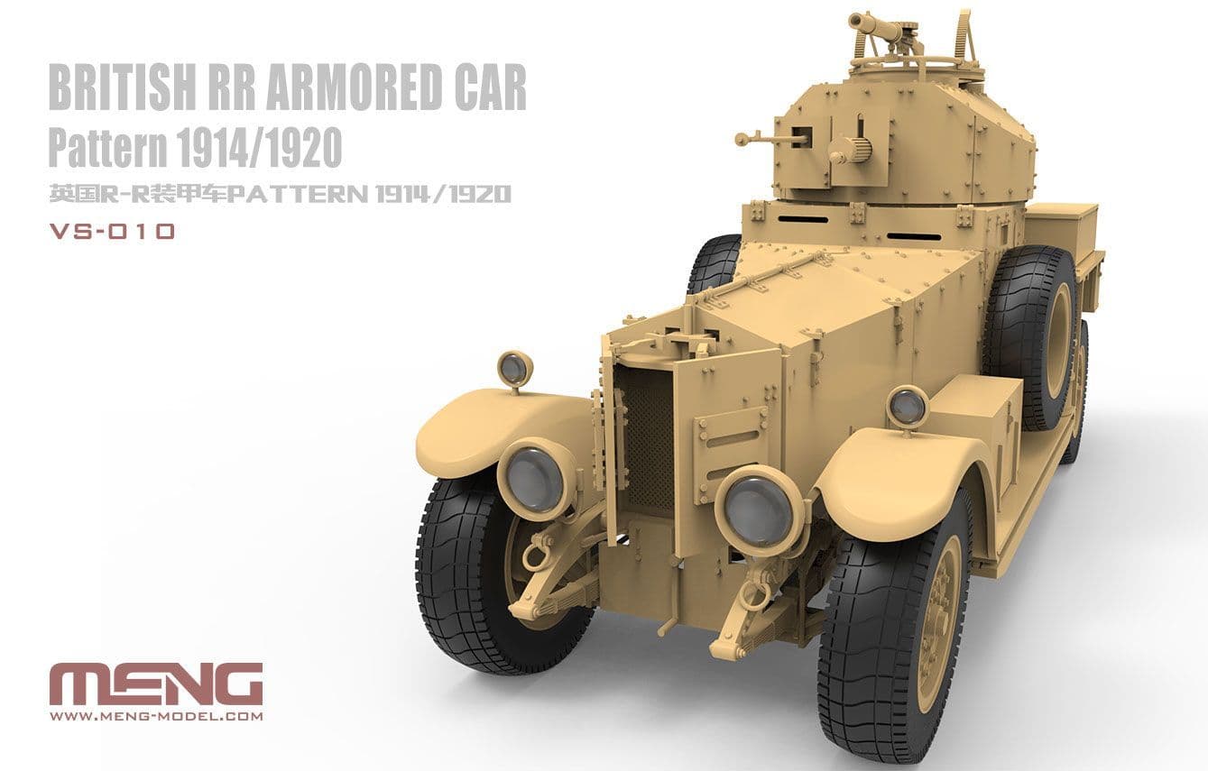MNGVS-010 British Rolls-Royce Armoured Car Pattern 1914/1920