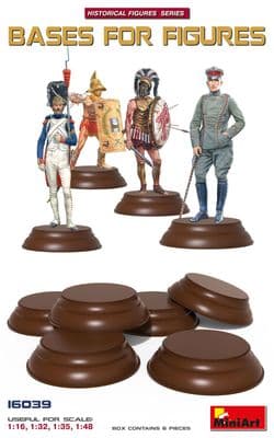 MT16039  Bases for figures 6 Pieces