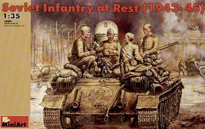 MT35001 Soviet Infantry at Rest