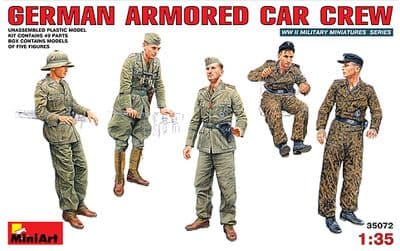 MT35072 German Armoured Car Crew