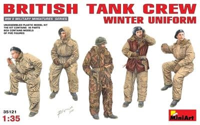 MT35121 British Tank Crew (Winter Uniform)