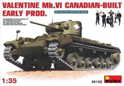 MT35123  Valentine Mk.VI Canadian-Built Early Production