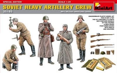 MT35185 Soviet Heavy Artillery Crew, Special Edition