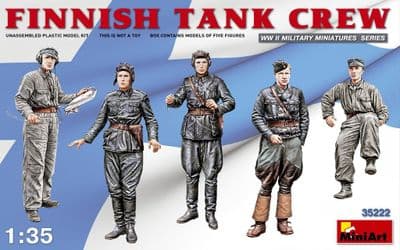 MT35222 Finnish Tank Crew (WWII)