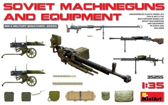 MT35255 Soviet Machine Guns & Equipment