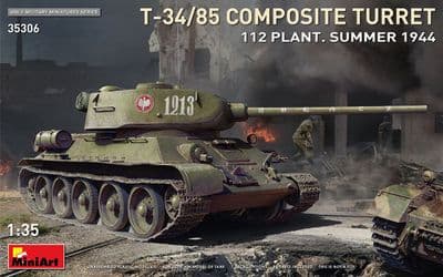 MT35306  SOVIET T-34/85 with COMPOSITE TURRET. 112 PLANT. SUMMER 1944