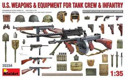 MT35334  U.S. WEAPONS & EQUIPMENT FOR TANK CREW & INFANTRY
