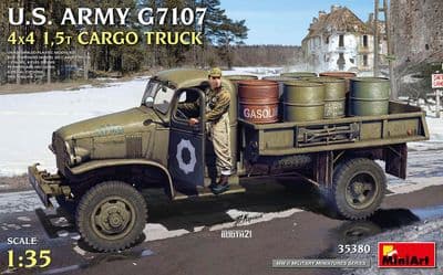 MT35380 U.S. Army G7107 4X4 1.5t Cargo Truck