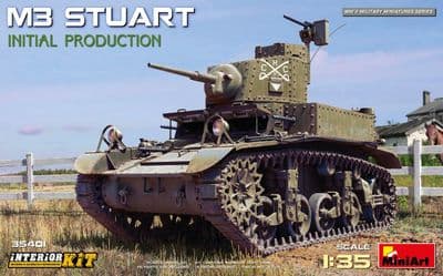 MT35401   M3 Stuart Initial Production with Interior