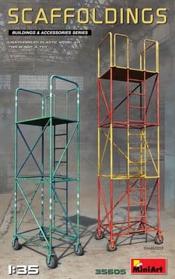 MT35605  Scaffolding towers