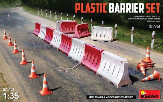 MT35634 PLASTIC BARRIER SET