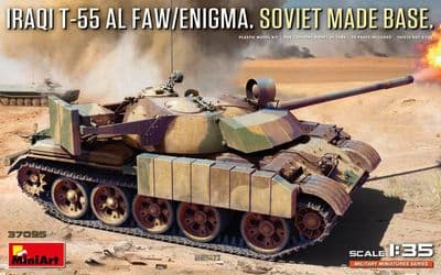 MT37095  IRAQI T-55 AL FEW/ENIGMA. SOVIET MADE BASE