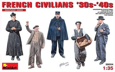 MT38004   French Civilians 30s-40s