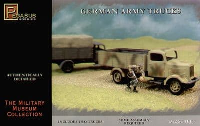 PH7610 WWII German Army Truck x 2