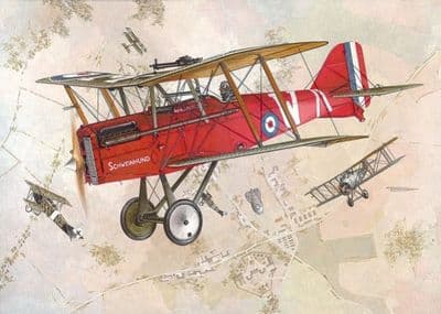 ROD607 RAF S.E.5a with Wolseley Viper engine