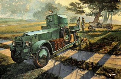 ROD801 WWII British Armoured Car(1920 pattern RollsRoyce)