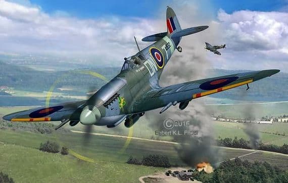 RV3927 Supermarine Spitfire Mk.IXC