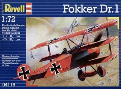 RV4116 Fokker Dr.1 Triplane