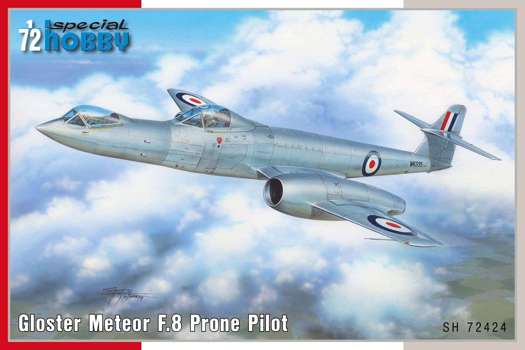 【Classic Airframes 】Gloster Meteor F.8 Classic Airframes 1/48 Meteor F.8