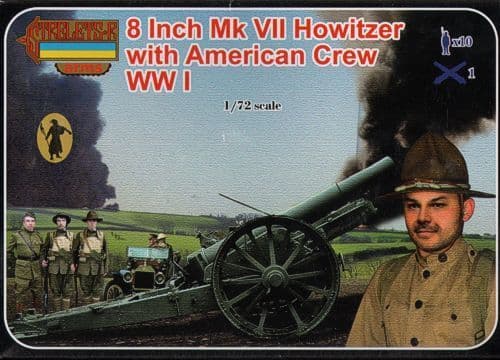 STRA002  8 Inch Mk.VII Howitzer with American Crew (WWI)