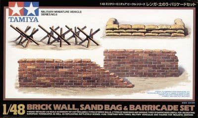 TA32508  Sandbag and Brick Wall Set