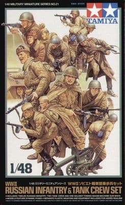 TA32521  Soviet (WWII) Tank Crew and Infantry set