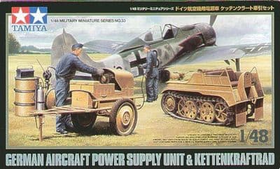 TA32533  Sd.Kfz.2 Kettenkrad Luftwaffe with Aircraft Power Supply Unit