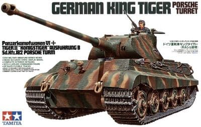 TA35169 King Tiger Porsche Turret