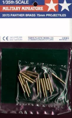TA35173 Panther 75mm brass shells